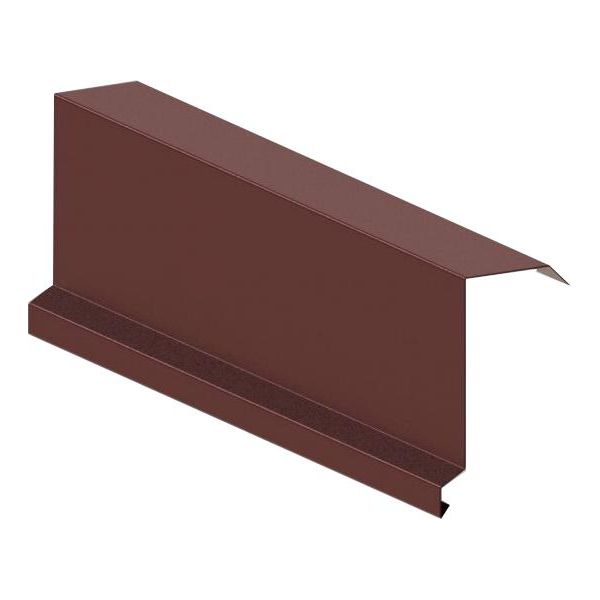Binario Superiore RŠ 333, 3 M, Alluminio Ceco, Marrone Scuro Ral 8019-image