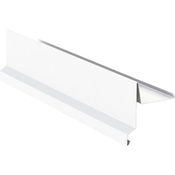 Rotaia Di Protezione RŠ 333, 3 M, Zincata, Bianco Ral 9010-image