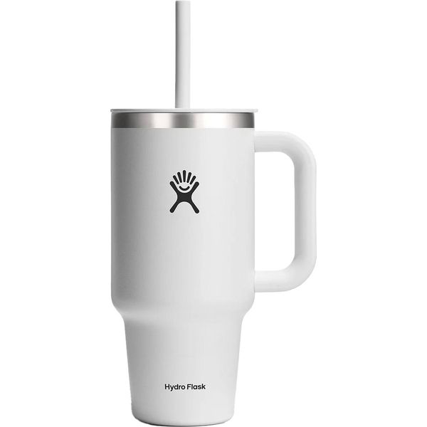 Bottiglia Isolata Hydro Flask All Around Travel Tumbler, Colori: Bianco, Dimensioni: 946 Ml (32 Oz)-image