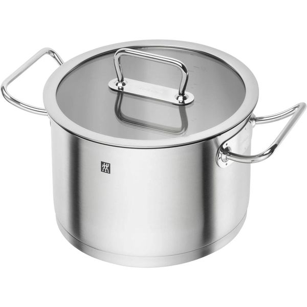 Zwilling Kochtopf, 24 Cm | Rund | 18/10 Edelstahl-image