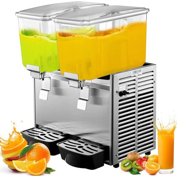 Distributore Di Succo - 12X2L Distributore Di Bevande Distributore Di Bevande Fredde 150W-image