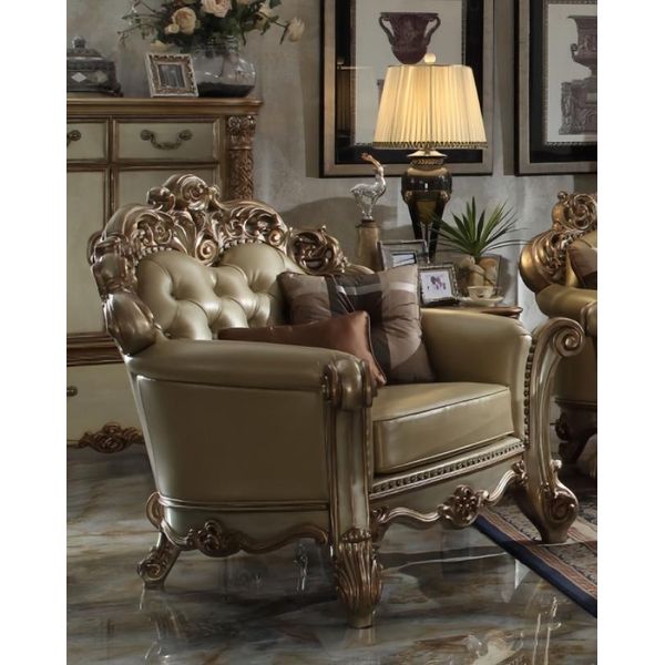 Poltrona Chesterfield Di Lusso Poltrona Ad Ala Rivestimento Design Reale In Ecopelle-image