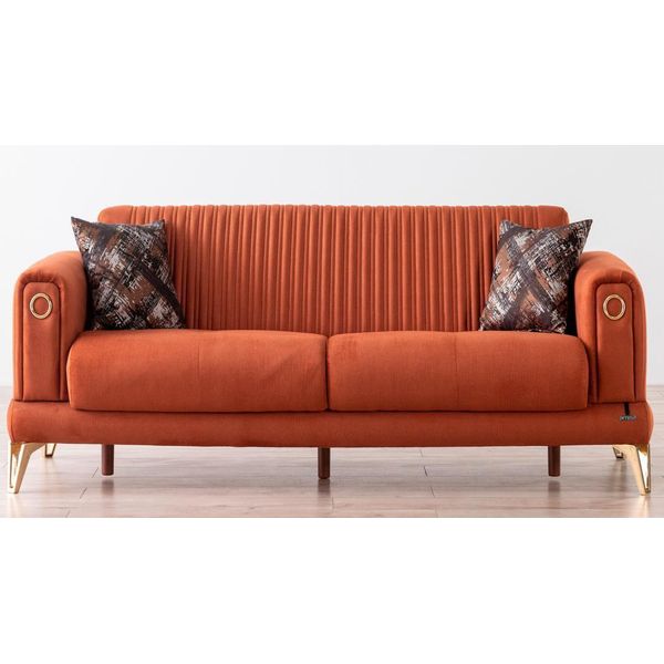 Elegante Set Di Divani A 3 Posti Design Moderno Per Un Comfort Abitativo Di Classe-image