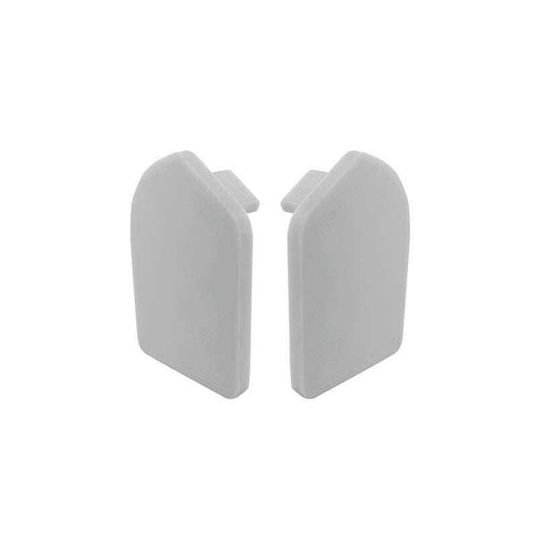 Renoplast® V Led, Terminali, Grigio, Profilo Paragradino Per Pavimenti In Resina Profilo Paragradino Profilo Paragradino Angolo Paragradino Profilo Gradino In Alluminio-image