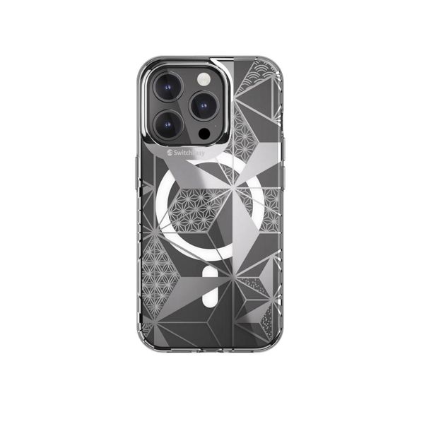 Switcheasy Magsafe Artist Doppia Decorazione In-Mold Custodia Pre Iphone 15 Pro Asanoha-image