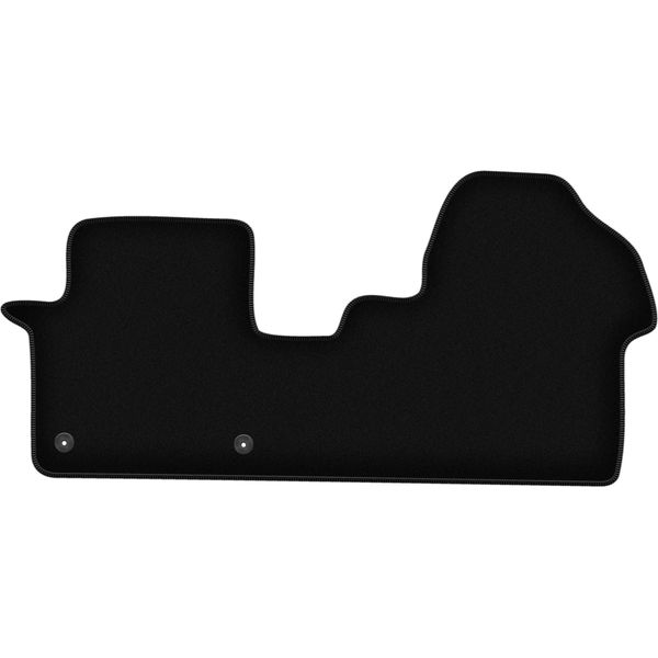 Wielganizator Tappetini Anteriori In Velluto Per Fiat Scudo Iii (2021-, Furgone) Neri, Set 2 Pz, Con Fissaggi-image