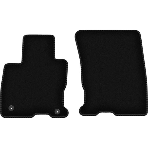 Wielganizator Tappetini Anteriori In Velluto Per Ford Escape MK4 (2019-, Suv) Neri, Set 2 Pz, Con Fissaggi-image