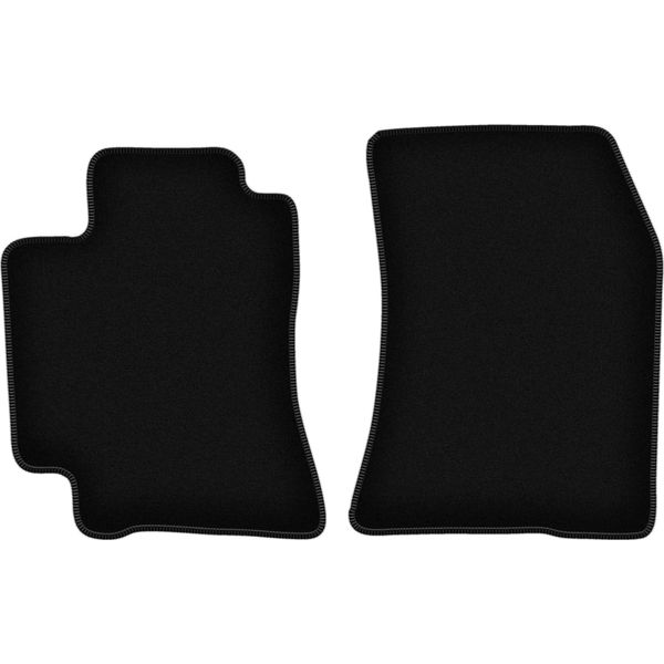 Wielganizator Tappetini Anteriori In Velluto Per Lexus Is I (1998-2005, Berlina) Neri, Set 2 Pz, Con Fissaggi-image