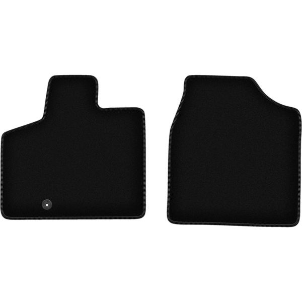 Wielganizator Tappetini Anteriori In Velluto Per Volkswagen Routan (2008-2016, Minivan) Neri, Set 2 Pz, Con Fissaggi-image