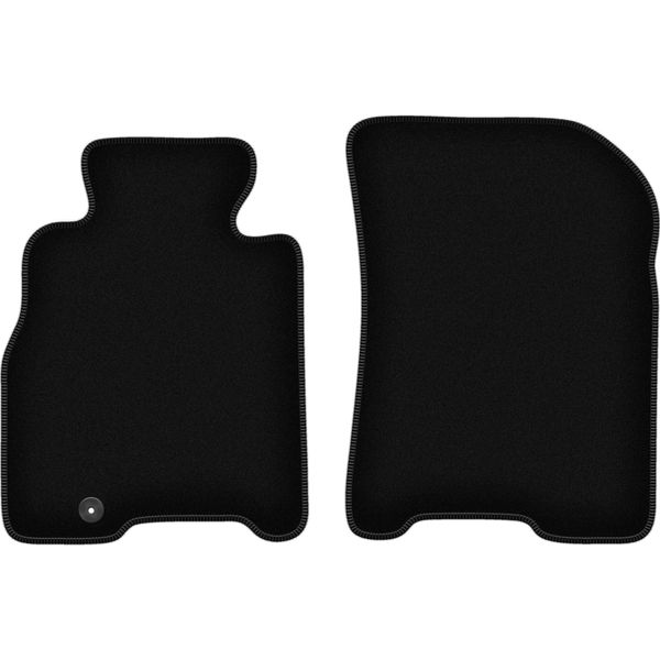 Wielganizator Tappetini Anteriori In Velluto Per Mazda Xedos 9 (1993-2001, Berlina) Neri, Set 2 Pz, Con Fissaggi-image