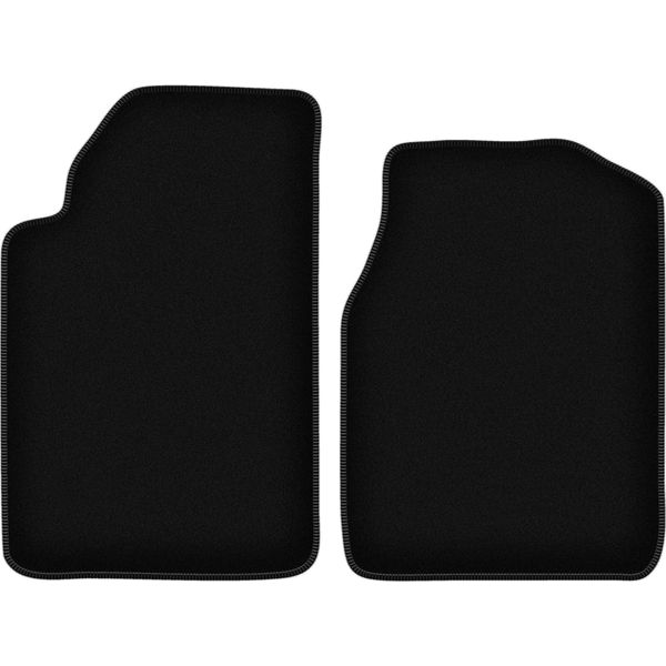 Wielganizator Tappetini Anteriori In Velluto Per Chrysler 300M (1998-2004, Berlina) Neri, Set 2 Pz, Con Fissaggi-image