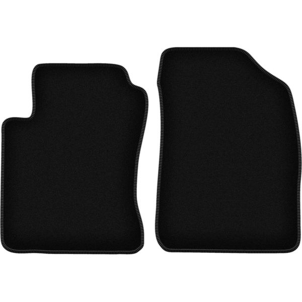 Wielganizator Tappetini Anteriori In Velluto Per Daihatsu Terios Ii (2006-, Suv) Neri, Set 2 Pz, Con Fissaggi-image