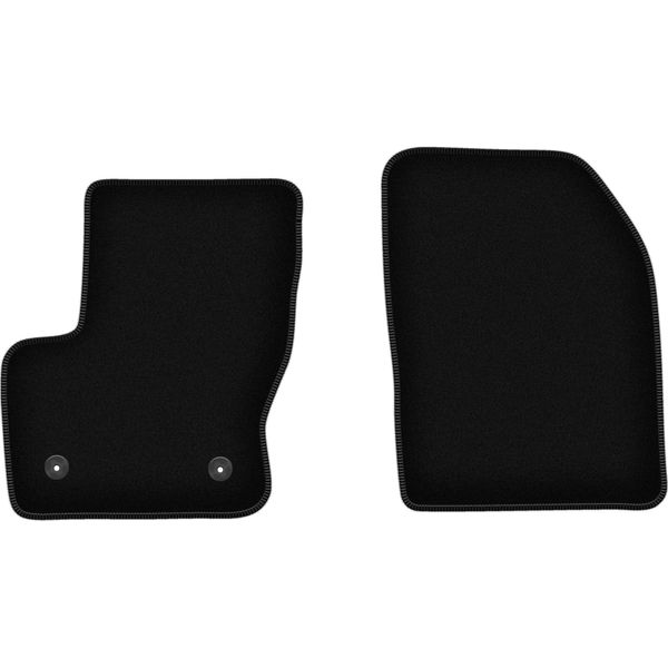 Wielganizator Tappetini Anteriori In Velluto Per Ford Escape MK3 (2012-, Suv) Neri, Set 2 Pz, Con Fissaggi-image