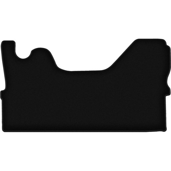 Wielganizator Tappetini Anteriori In Velluto Per Iveco Daily Vi (2014-, Furgone) Neri, Set 2 Pz, Con Fissaggi-image