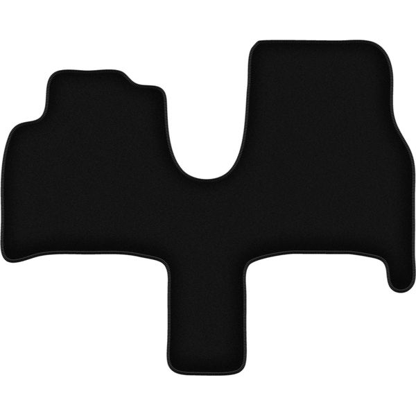 Wielganizator Tappetini Anteriori In Velluto Per Citroen C8 (2002-2014, 7 Persone) Neri, Set 2 Pz, Con Fissaggi-image