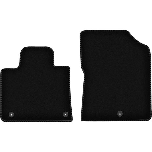 Wielganizator Tappetini Anteriori In Velluto Per Kia Sorento Iv (2020-, Suv) Neri, Set 2 Pz, Con Fissaggi-image