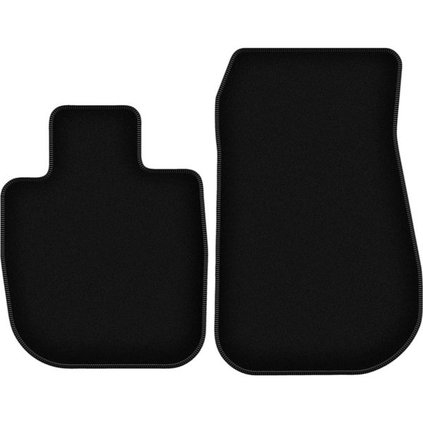 Wielganizator Tappetini Anteriori In Velluto Per Bmw Z4 G29 (2019-2022, 0) Neri, Set 2 Pz, Con Fissaggi-image