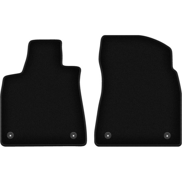 Wielganizator Tappetini Anteriori In Velluto Per Lexus Rx Iv (2015-2022, 0) Neri, Set 2 Pz, Con Fissaggi-image