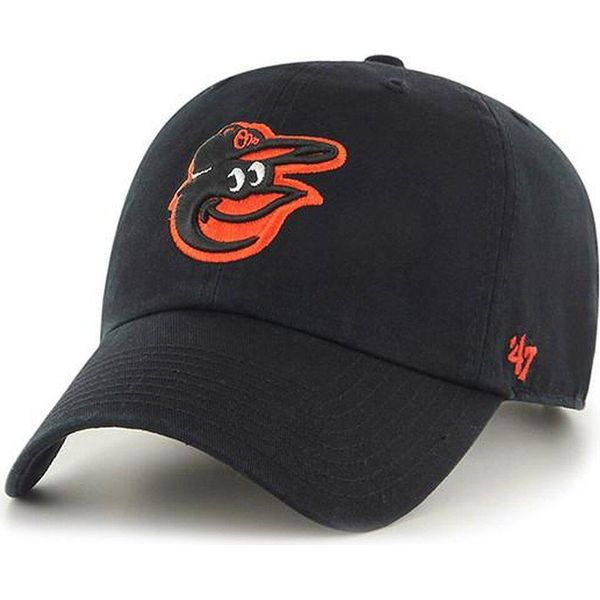 47 Brand Cap Regolabile - Clean Up Baltimore Orioles Schwarz-image