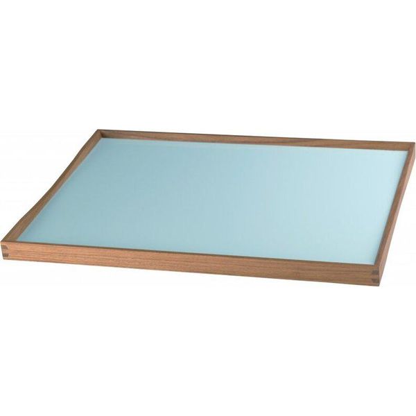 Architectmade Tablett Serviertablett Vassoio Girevole Blau 38 X 51 Cm-image