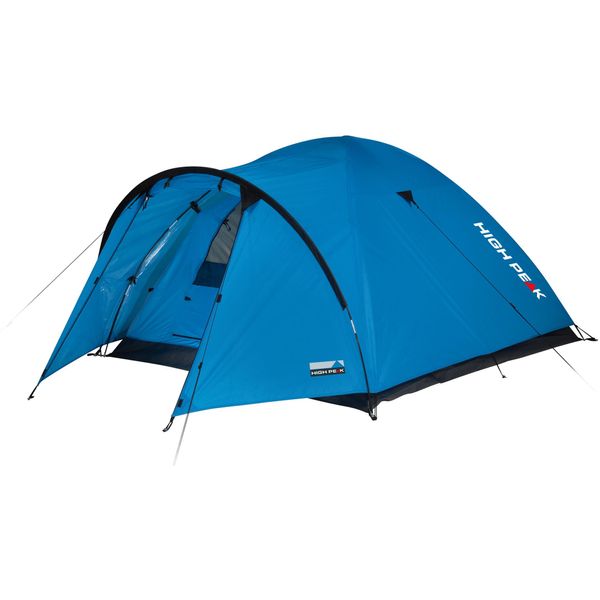 Kuppelzelt High Peak "Narvik 3", Blau (Blau, Grau), Zelte, B/H/L: 190Cm X 125Cm X 295Cm, B:190Cm H:125Cm L:295Cm-image