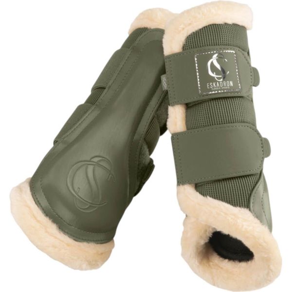 Eskadron Ghette A Rete Fauxfur Classic Sport FS25 Protezione Gambe Dusty Olive Xl-image