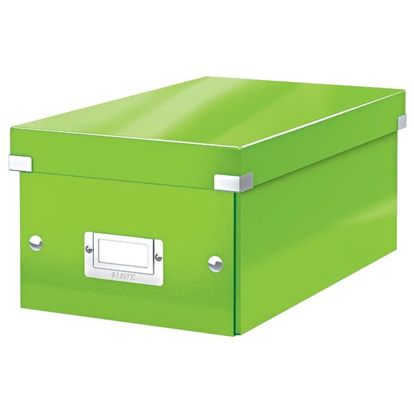 Leitz 6042-00-54 Leitz Contenitore Per Dvd Click & Store Wow, Verde-image