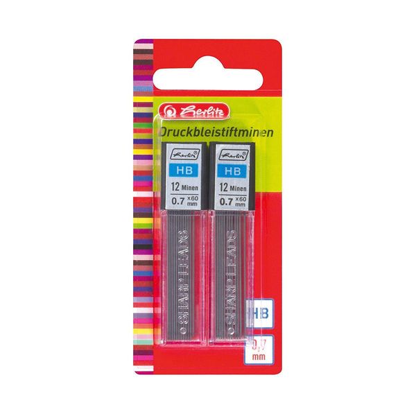 Herlitz 10199156 Mina Per Matite Meccaniche Spessore Della Mina: 0,7 Mm-image
