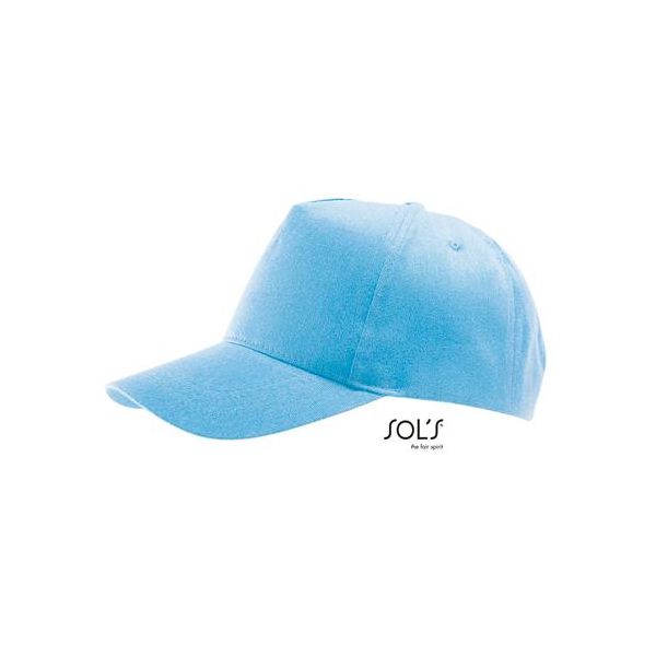 Sols 88119 | Cappello A Cinque Pannelli Buzz - Colore: Royal Blue - Taglia: Unica-image