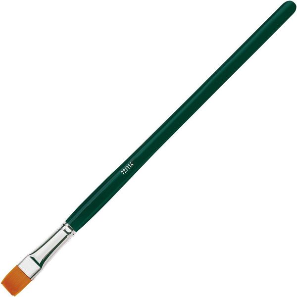 Kreul Spazzola Per Capelli Hobby Line Basic Nylon Piatta Misura 14-image