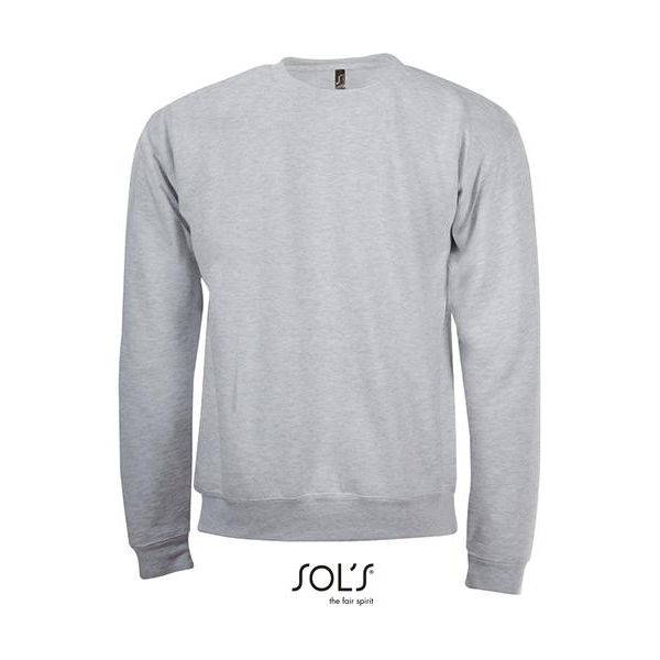 Sols 01168 | Felpa Da Uomo Spider 50% Cotone / 50% Poliestere - Colore: Grigio Melange - Taglia: Xxl-image