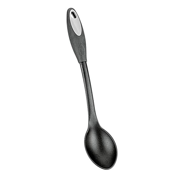 Metaltex 232176038 Cucchiaio Da Portata "Britannia"" In Nylon E Gomma Termica, Fino A 210 °C, Nero"-image
