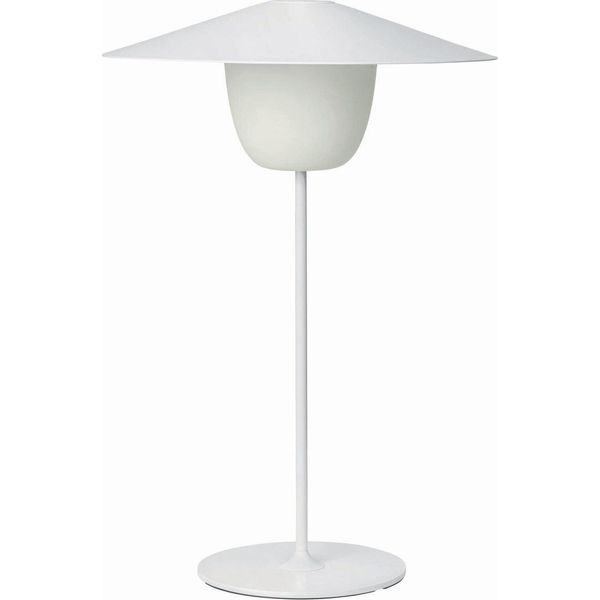 Blomus Lampada Mobile A Led Ani Lamp Large, Lampada, Alluminio Verniciato A Polvere Opaco, Bianco, 66068-image