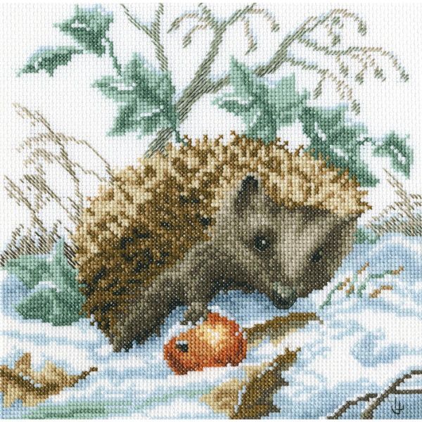 Rto Set Punto Croce "Early Snow"" M329, Motivo Di Conteggio, 20X20 Cm"-image