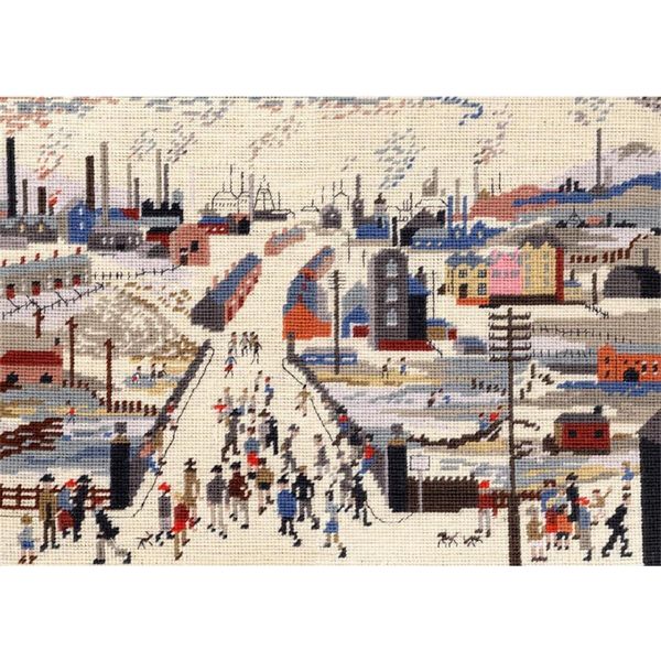 Set Punto Croce Bothy Threads "Canal Bridge"", 38X27 Cm, TLC10, Schema Contato"-image