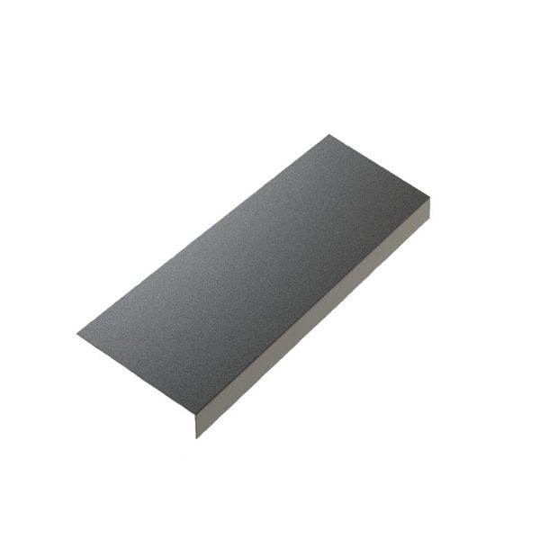 Sottostrato Per Grondaia RŠ 167, 2 Bm, Zinco Verniciato, Grigio Polvere Ral 7037-image