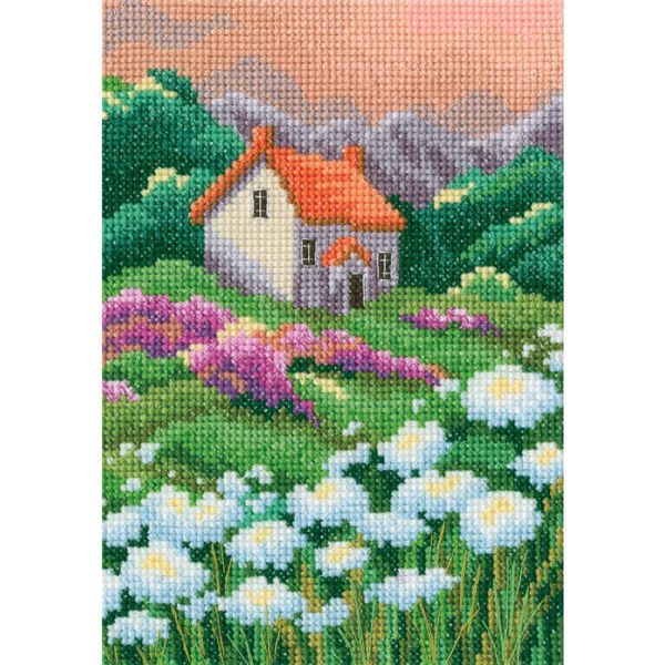 Kit Punto Croce Rto "Summer Colors I"", Contato, Fai Da Te, 12X17 Cm"-image