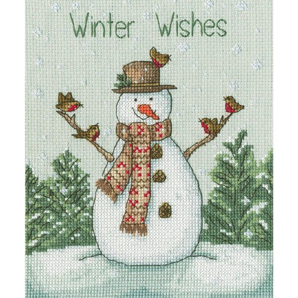 Confezione Da Ricamo A Punto Croce Bothy Threads "Jack Frost"", Schema Contato, XX22, 15X18Cm"-image