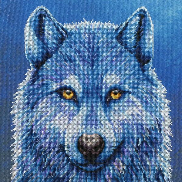 Kit Per Ricamo A Punto Croce Bothy Threads "The Menagerie: Mystique"", Schema Per Il Conteggio, XRF9, 26X26Cm"-image