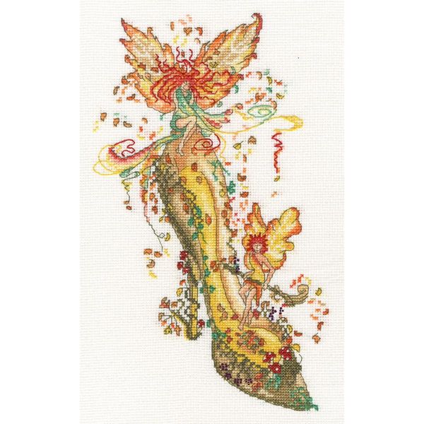 Confezione Da Ricamo A Punto Croce Bothy Threads "Autunno"", Schema Per Il Conteggio, XSK20, 19X30Cm"-image