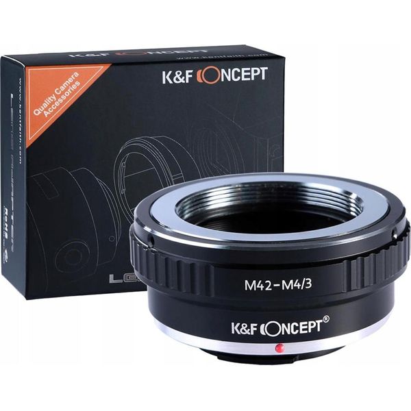 Adattatore K&F Per Olympus / Panasonic M4/3 Micro 4/3 Na M42 / KF06.076-image