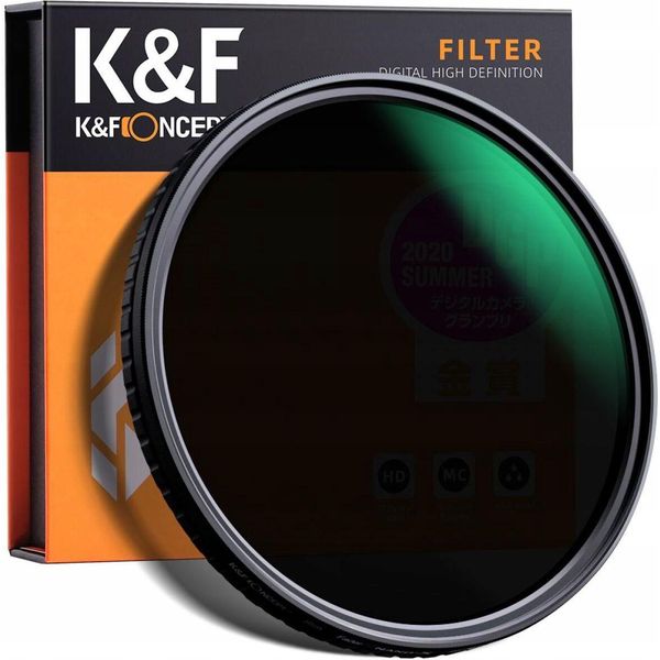 46 Mm Kf X Fader Grigio Filtro Regolabile ND8-ND128 / KF01.1446-image