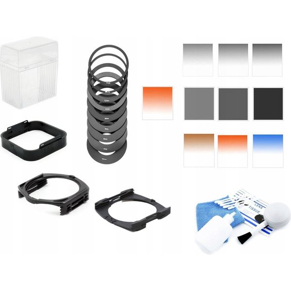Cokin P Kit 28In1 Maniglie Filtri Adattatori Box Kit Di Pulizia-image