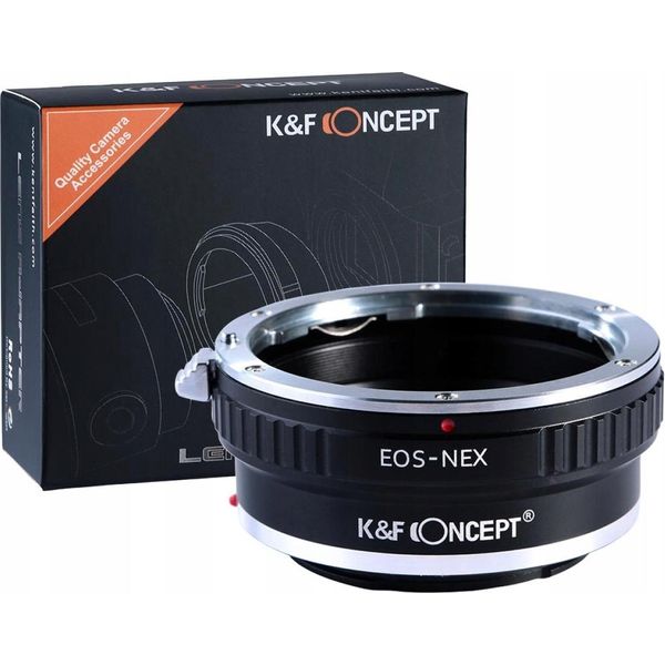 Adattatore K&F Per Sony E Nex A Canon Eos Ef KF06.069-image