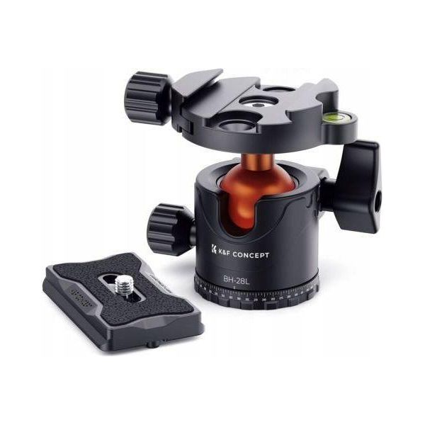 Testa A Sfera K&F 10Kg 1/4 3/8 Arca Swiss BH-28L / KF31.023V3A-image
