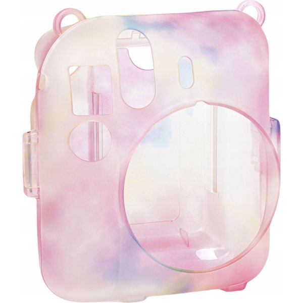 Custodia Custodia Per Fujifilm Instax Mini 12 + Tasca Fotografica / Multicolore Scuro-image