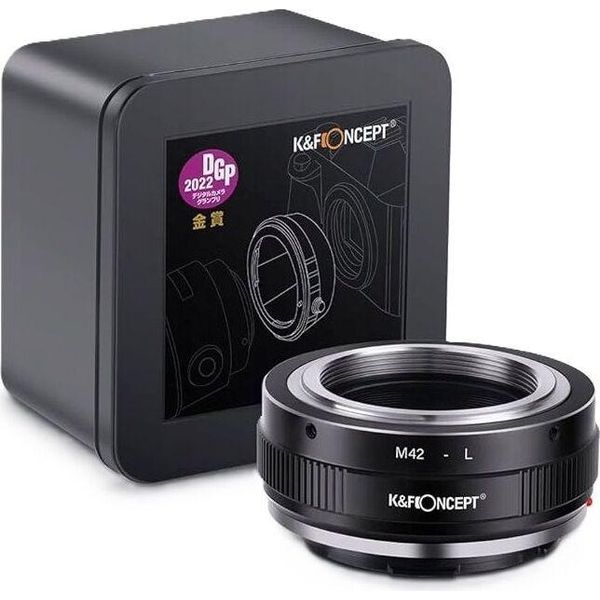Adattatore K&F Per Fotocamera Panasonic Sigma Leica Con Attacco L E Obiettivo M-42 M42 / KF06.476 / M42-L-image