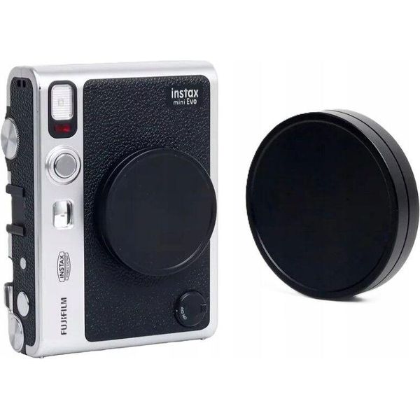 Fujifilm Fuji Instax Mini Evo Tappo Protettivo Per Obiettivo / Nero-image