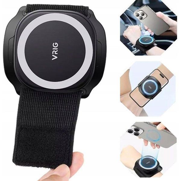 Supporto Braccialetto Magsafe Magnetico Per Iphone Smartphone Vrig / Mg 13-image