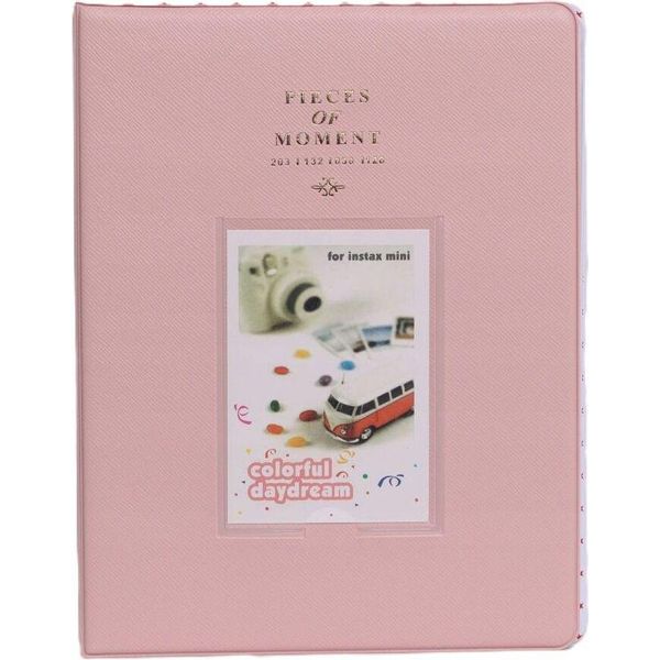 Album Fotografico 128 Per Fujifilm Instax Mini 9 12 40 11 9 8 Evo Liplay Link / Rosa-image
